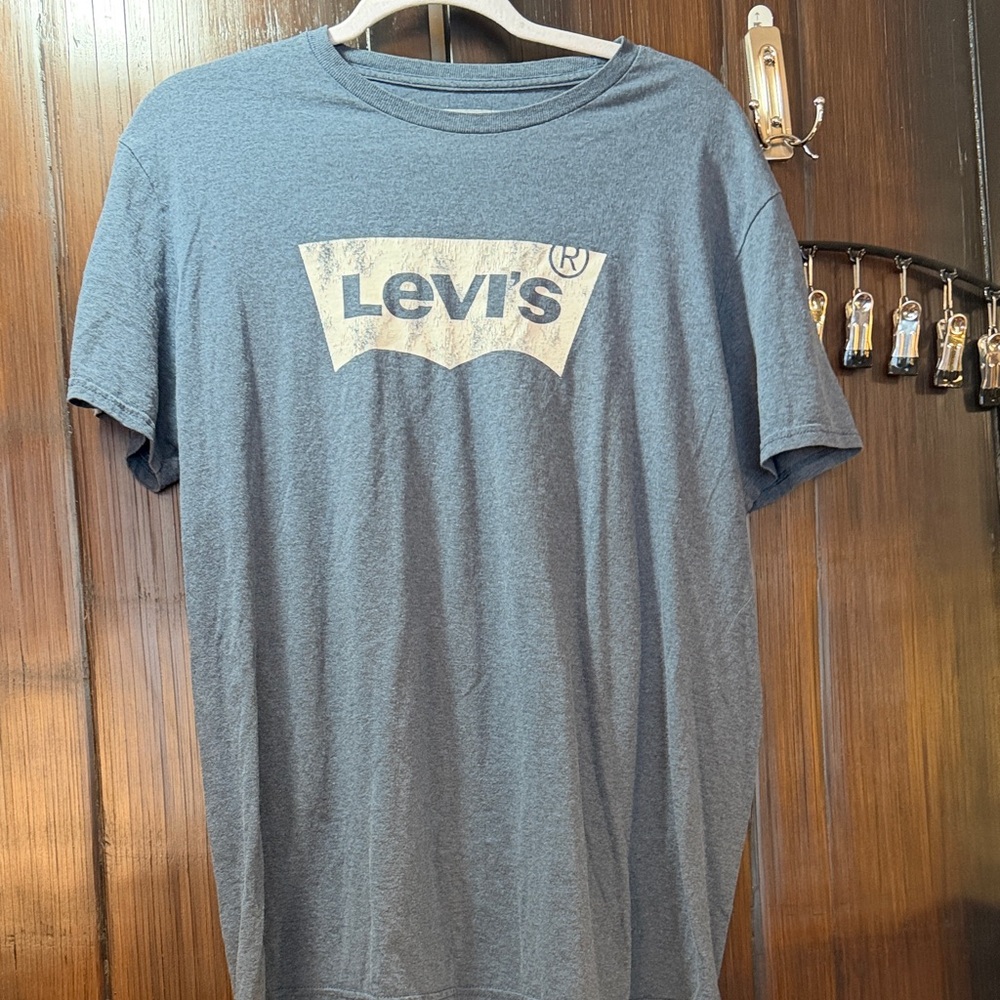 Levi's Blue Men's Short Sleeve Tee